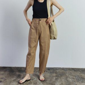 MIJEONG PARK LA - Cropped Workwear Pants